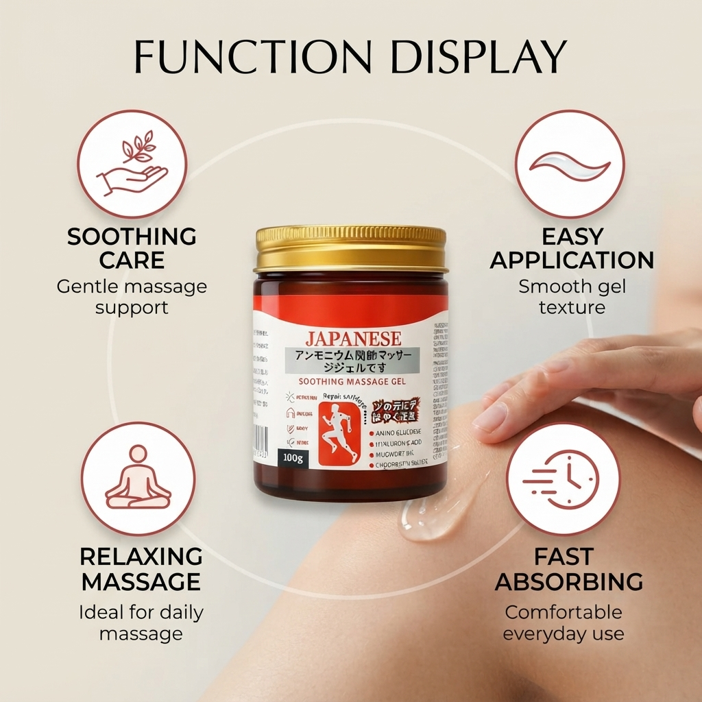 Japanese Formula™ Soothing Massage Gel – Buy 1 Get 1 Free