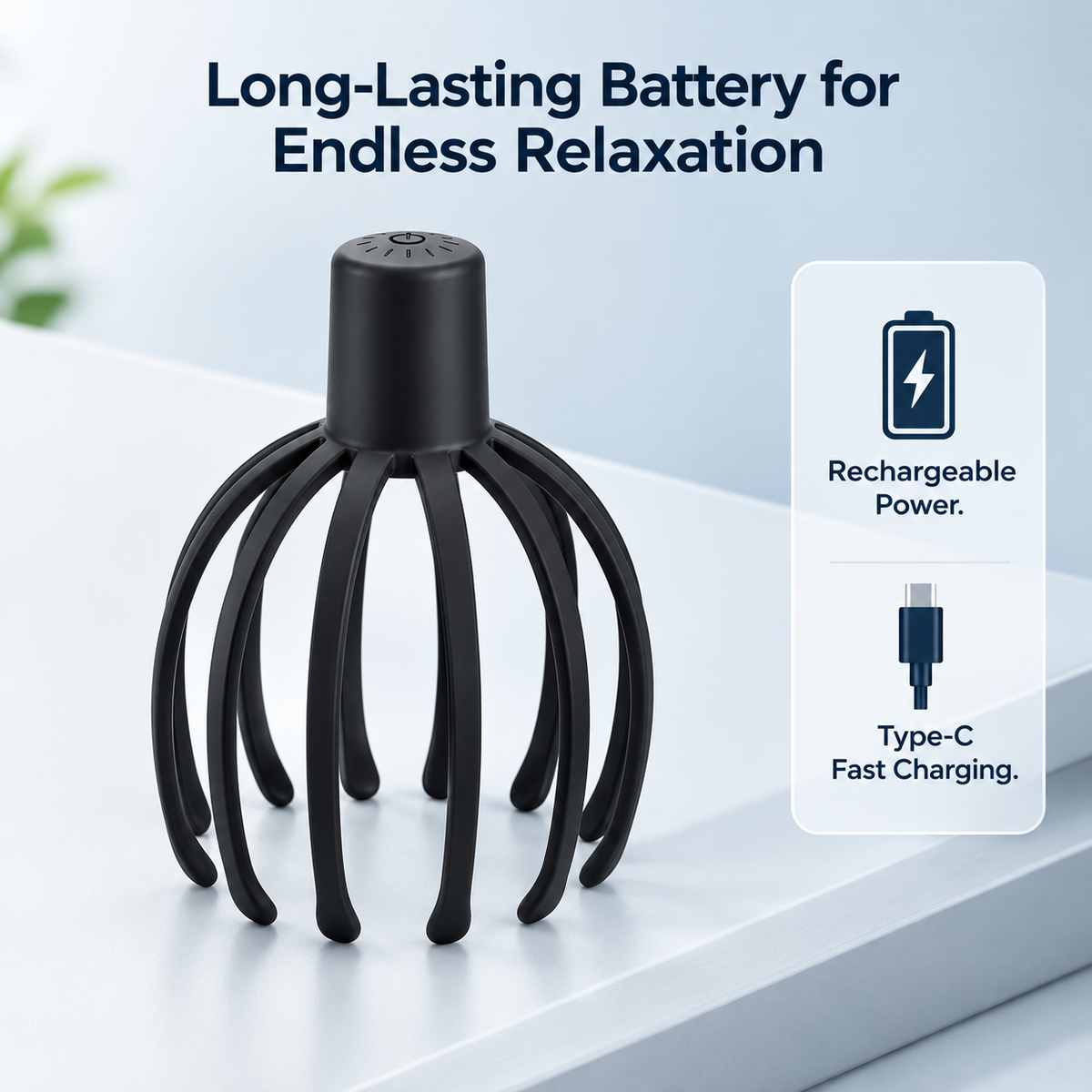 ScalpEase™ Electric Head Massager