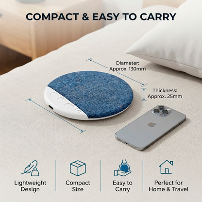 SleepSound™ Bluetooth Pillow Speaker - Portable Bedside & Sleep Speaker
