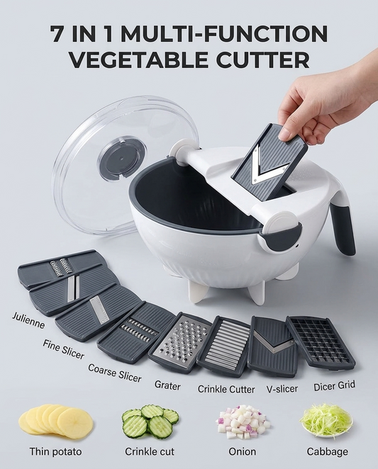 7 in 1 Multifunction Vegetable Cutter