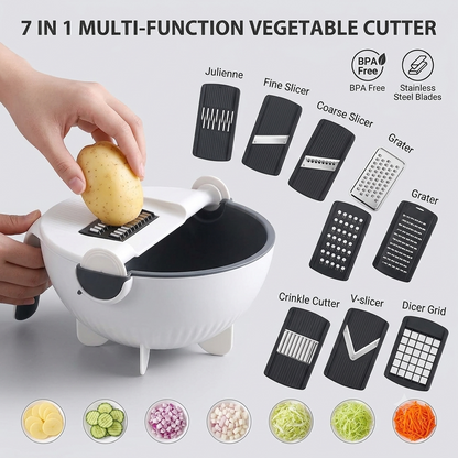 7 in 1 Multifunction Vegetable Cutter