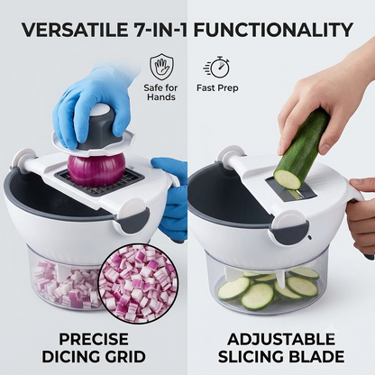 7 in 1 Multifunction Vegetable Cutter