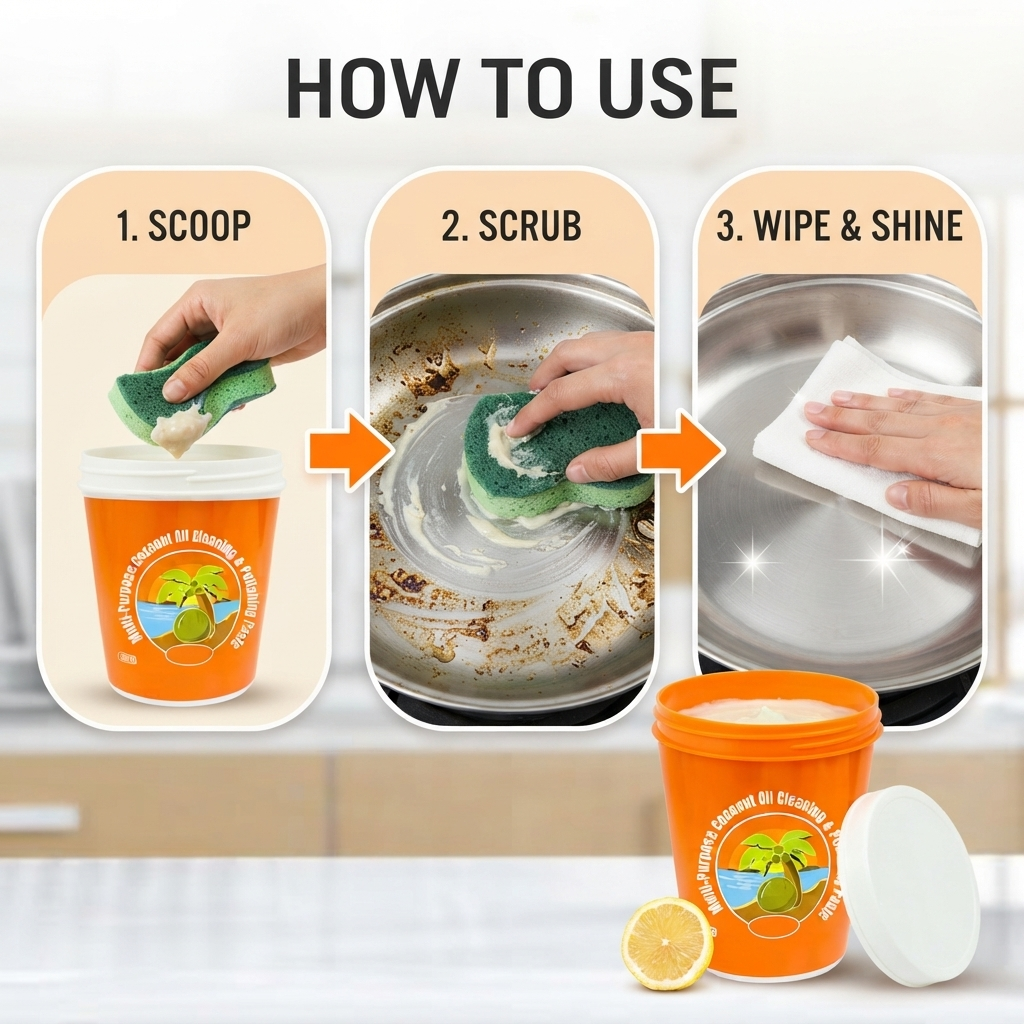 CocoShine™ Oil Cleaning & Polishing Paste | Buy 1 Get 1 Free