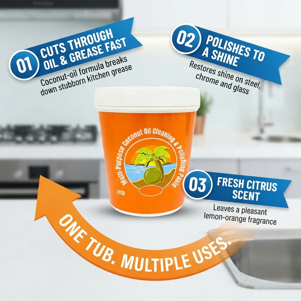 CocoShine™ Oil Cleaning & Polishing Paste | Buy 1 Get 1 Free