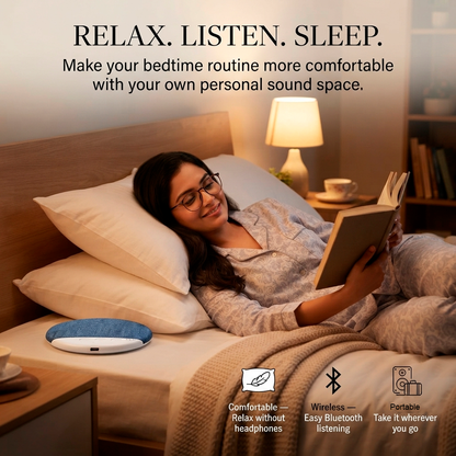 SleepSound™ Bluetooth Pillow Speaker - Portable Bedside & Sleep Speaker