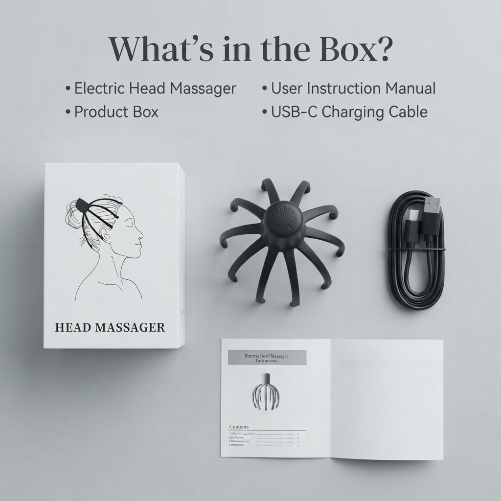 ScalpEase™ Electric Head Massager