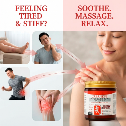 Japanese Formula™ Soothing Massage Gel – Buy 1 Get 1 Free