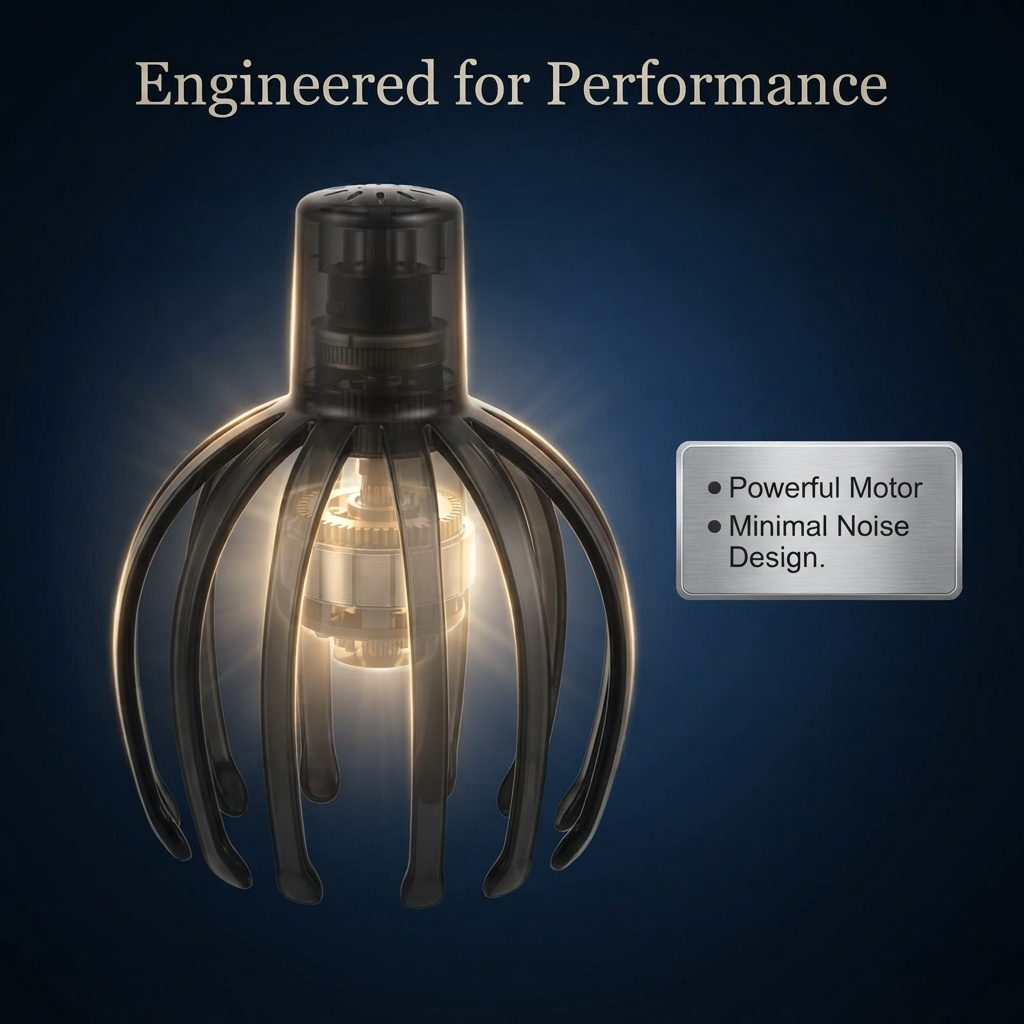 ScalpEase™ Electric Head Massager