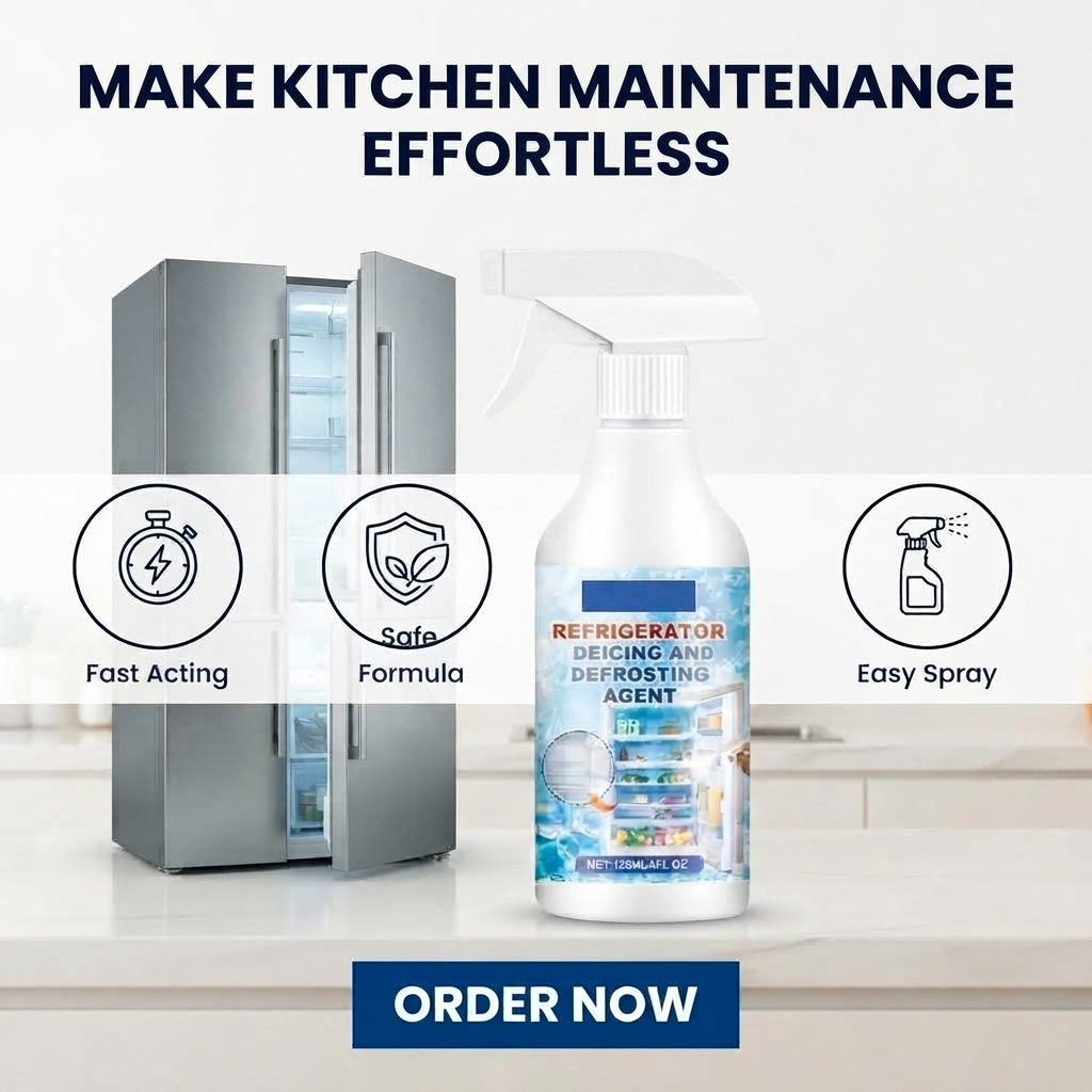 IceMelt Pro™ Fridge & Freezer Defrosting Spray – BUY 1 GET 1 FREE 🎁