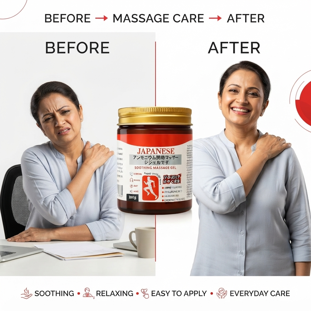 Japanese Formula™ Soothing Massage Gel – Buy 1 Get 1 Free