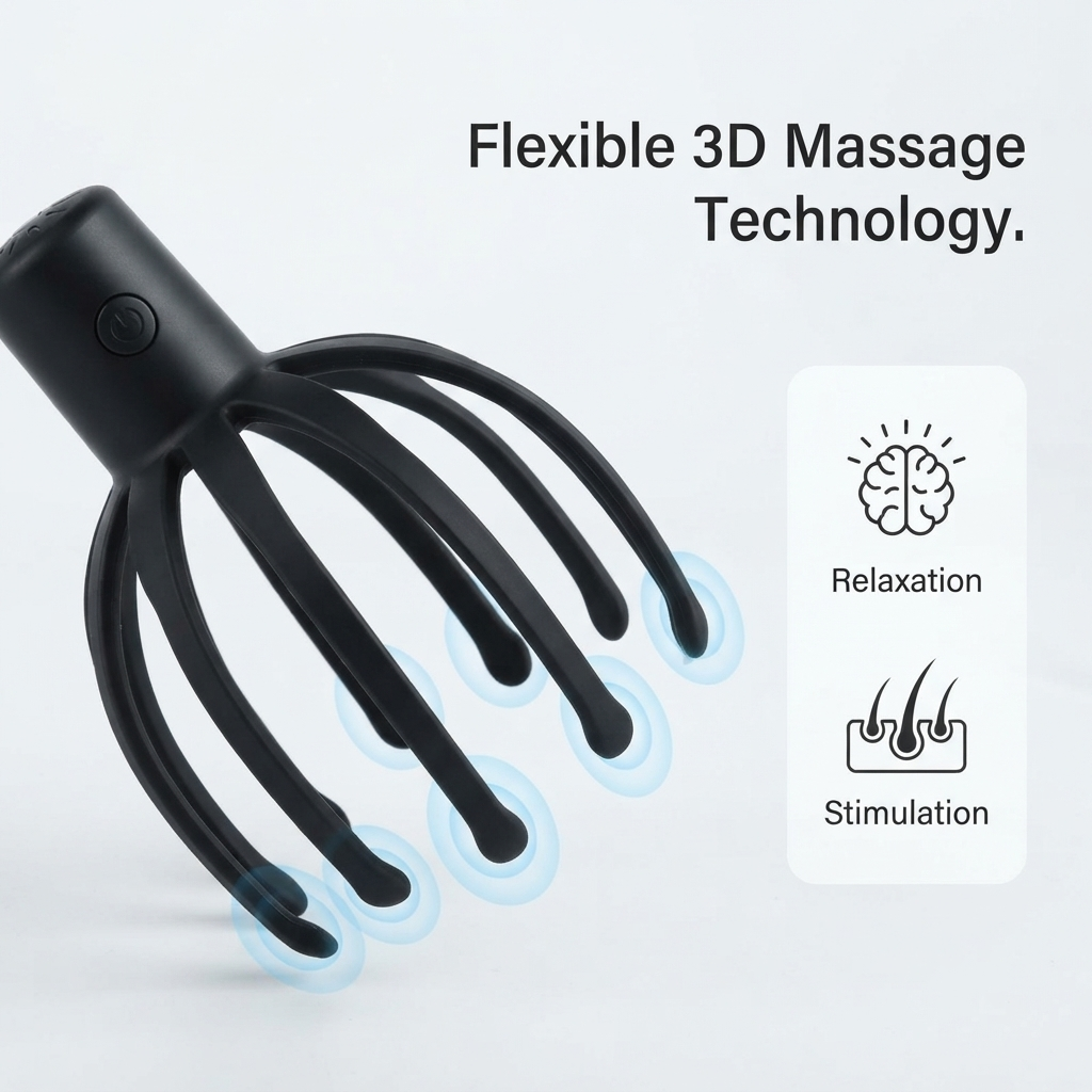 ScalpEase™ Electric Head Massager