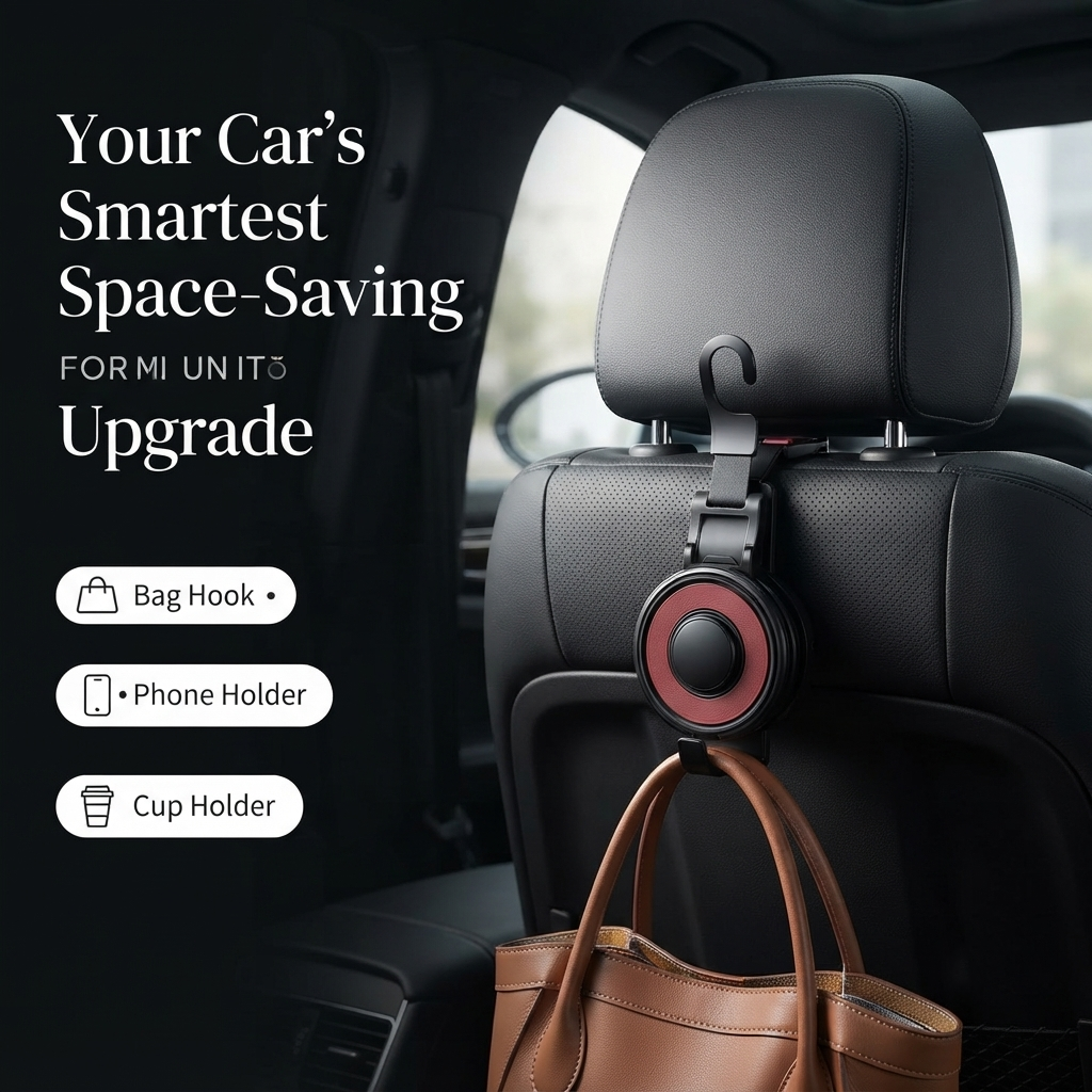𝐀𝐮𝐭𝐨𝐌𝐚𝐭𝐞™ 𝟑-𝐢𝐧-𝟏 𝐌𝐮𝐥𝐭𝐢-𝐅𝐮𝐧𝐜𝐭𝐢𝐨𝐧𝐚𝐥 𝐂𝐚𝐫 𝐇𝐨𝐨𝐤