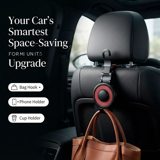 𝐀𝐮𝐭𝐨𝐌𝐚𝐭𝐞™ 𝟑-𝐢𝐧-𝟏 𝐌𝐮𝐥𝐭𝐢-𝐅𝐮𝐧𝐜𝐭𝐢𝐨𝐧𝐚𝐥 𝐂𝐚𝐫 𝐇𝐨𝐨𝐤