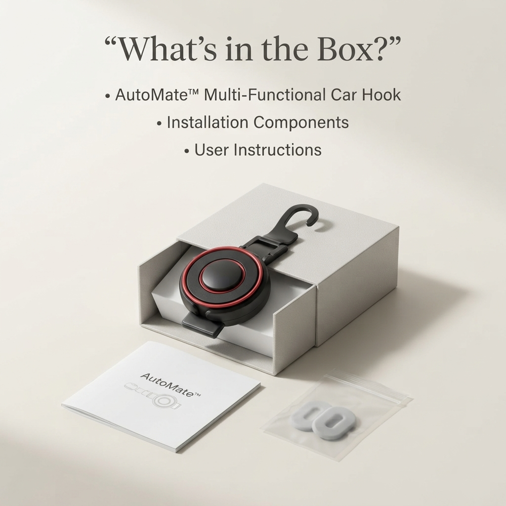 𝐀𝐮𝐭𝐨𝐌𝐚𝐭𝐞™ 𝟑-𝐢𝐧-𝟏 𝐌𝐮𝐥𝐭𝐢-𝐅𝐮𝐧𝐜𝐭𝐢𝐨𝐧𝐚𝐥 𝐂𝐚𝐫 𝐇𝐨𝐨𝐤