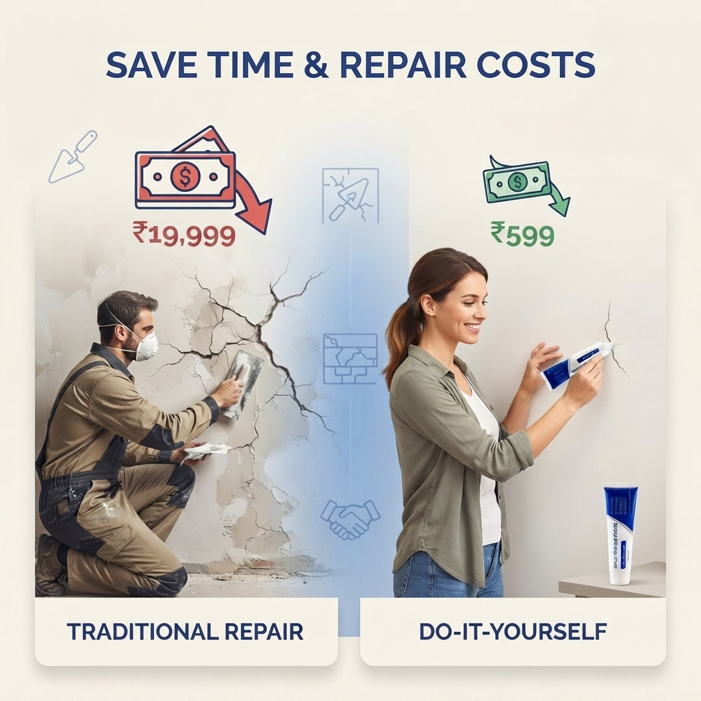 Selsso™ Instant Wall Repair & Crack Filler Paste
